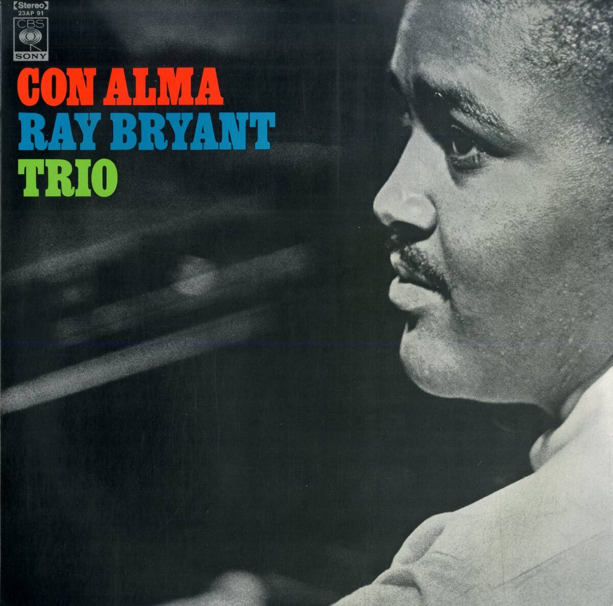 A00592168/LP/レイ・ブライアント・トリオ (RAY BRYANT TRIO)「Con Alma コン・アルマ (1976年・23AP-91・ハードバップ・ソウルジャズ)」の画像1