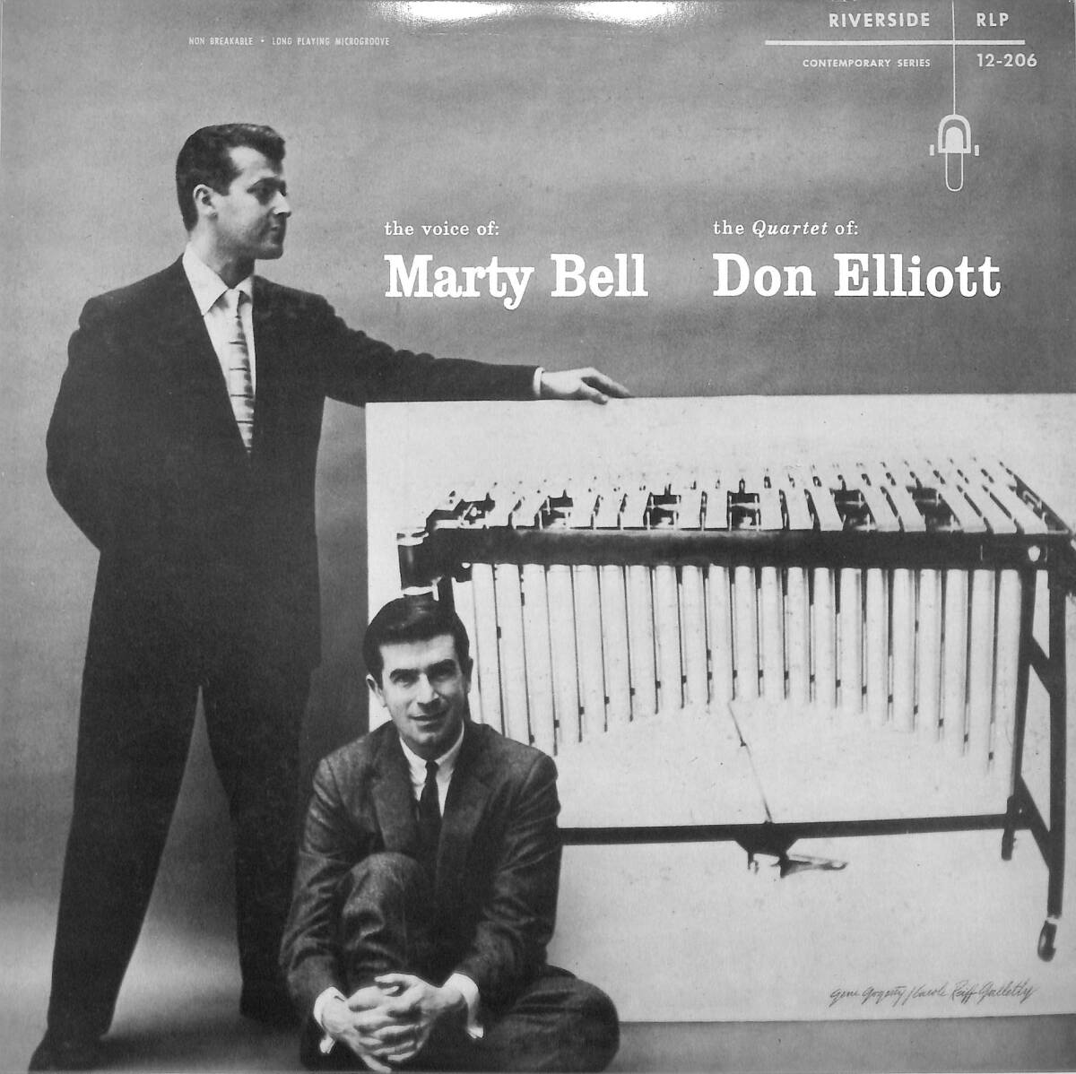 A00591450/LP/マーティ・ベル / ドン・エリオット・カルテット「The Voice Of Marty Bell - The Quartet Of Don Elliott (RLP-12-206・ヴの画像1