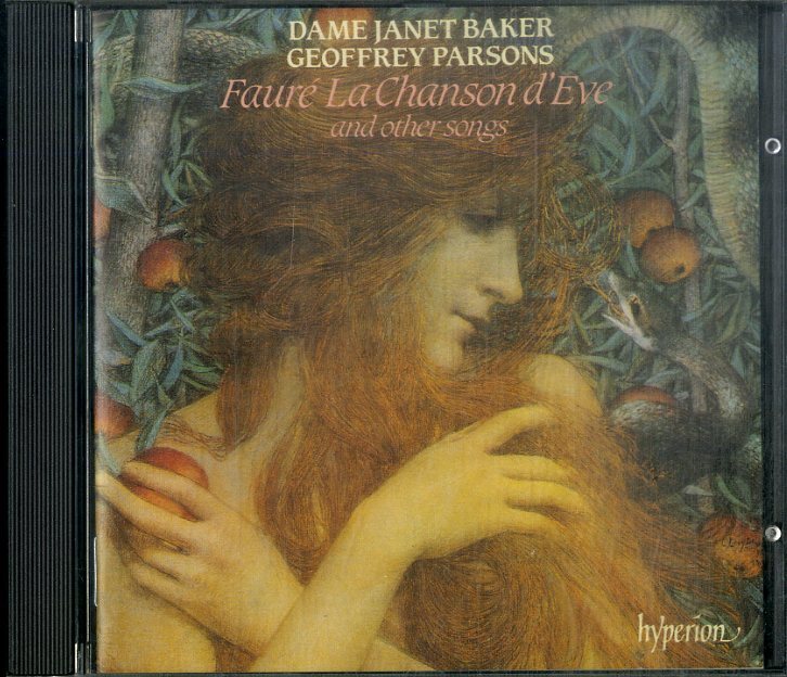 D00161069/CD/ジャネット・ベイカー(Ms) / ジェフリー・パーソンズ(Pf)「Faure / La Chanson DEve And Other Songs (1989年・CDA-66320)の画像1
