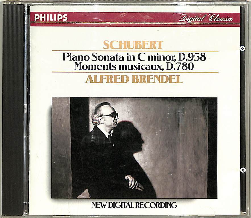 D00148685/CD/アルフレッド・ブレンデル「シューベルト/ピアノ・ソナタ第19番ハ短調(遺作)D.958」の画像1