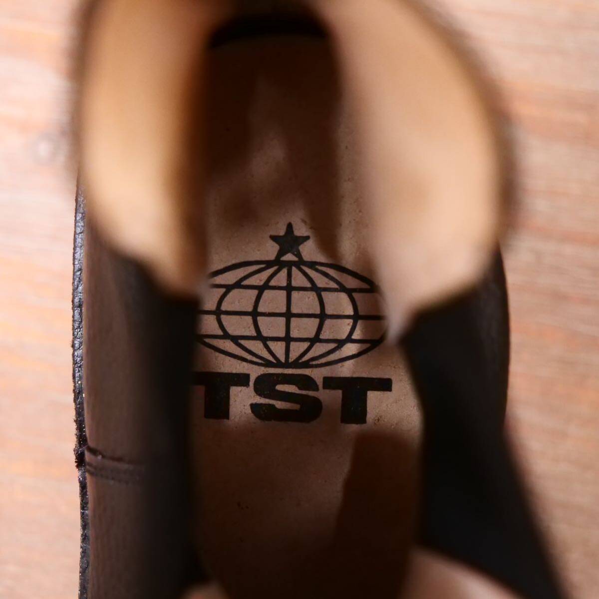 新品同様◎【TST】ティーエスティー サイドゴアブーツ EU43 ブラック メンズ カジュアル 革靴_画像7