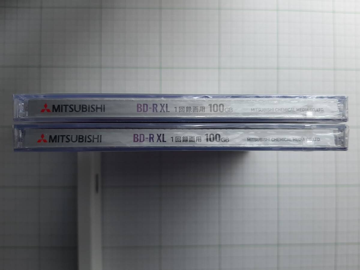 [新品.未使用] MITSUBISHI BD-R XL 100GB 2枚_画像3