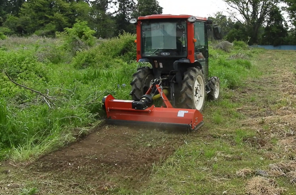 在庫残少 GRESS フレールモア GRS-FM145 中耕除草 刈込み幅約145cm トラクター 草刈り機 ロータリー ユニバーサルジョイント付の画像5
