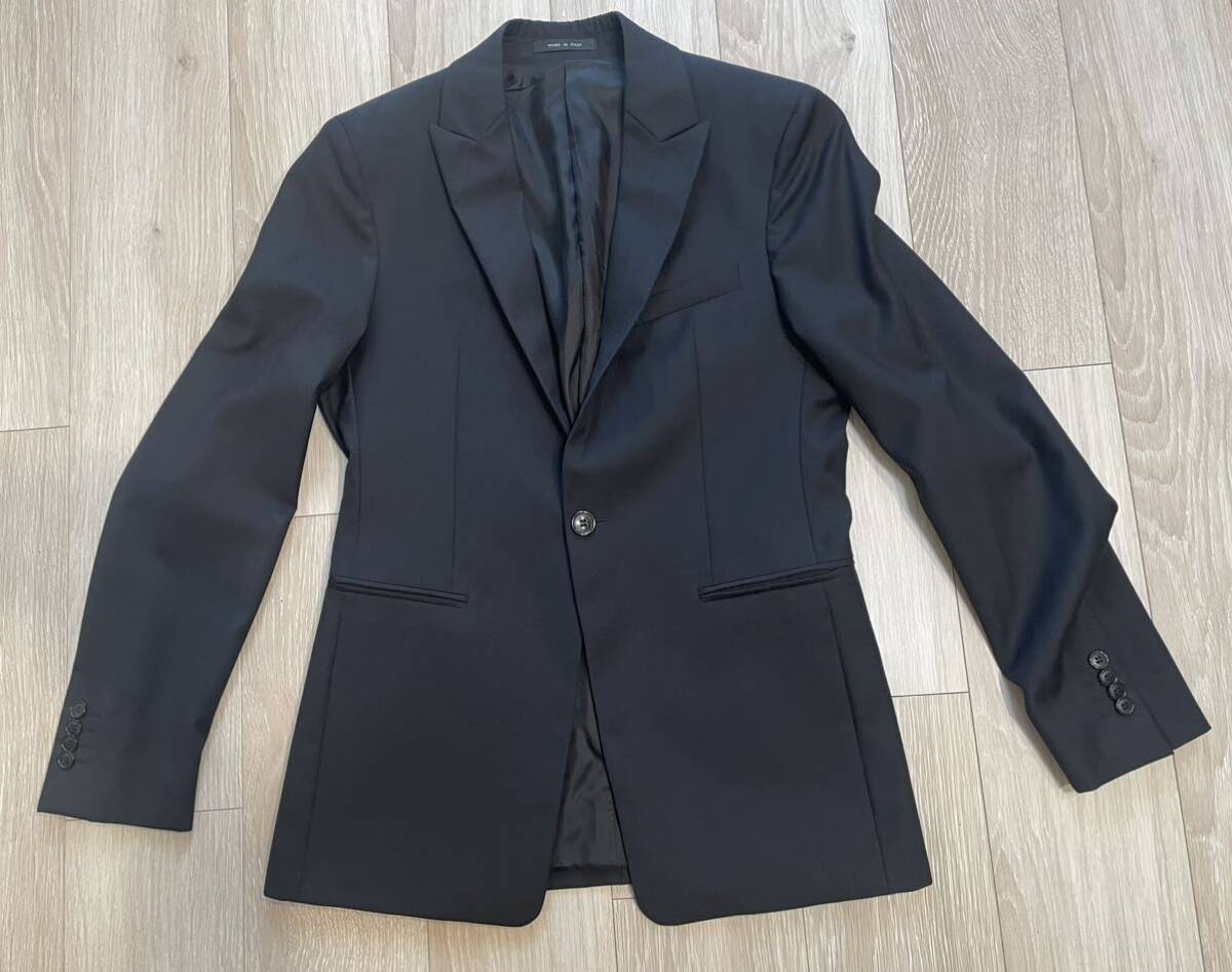 EMPORIO ARMANI（エンポリオアルマーニ）made in italy blazer 1botton jacket 1っボタンジャッケットItaly製の画像1