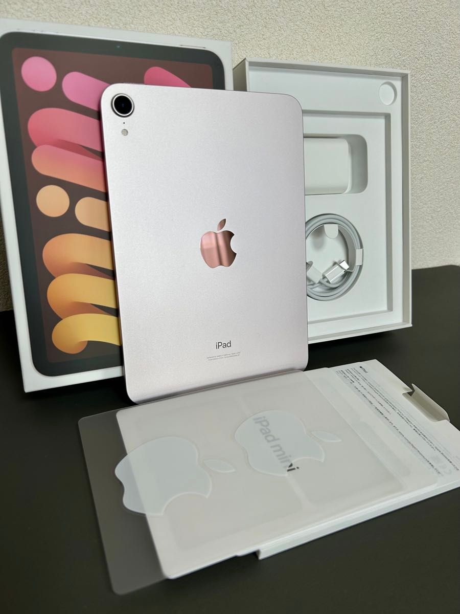 【美品】iPad mini Wi-Fi 256GB ピンク YAMADA電気購入品 2021年モデル 多少の金額調整のみ対応