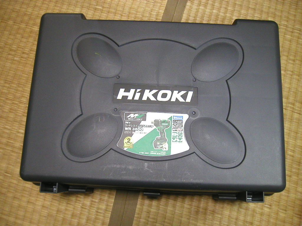 送料無料 未使用 HiKOKI WR36DD インパクトレンチ用ケース WR36DAも　ハイコーキ