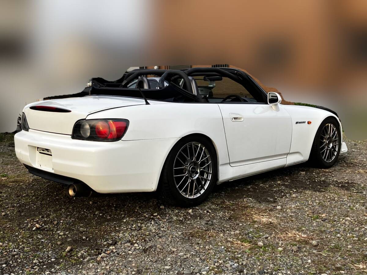 ホンダ S2000 AP1 平成11年7月 F20C 実働 エンジンミッション好調 電動オープン不具合無し 車高調 ロールバー プラグ新品 HONDA VTEC の画像4