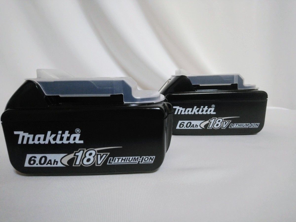 即日発送　新品 + 中古品　Makita　国内純正品　急速充電器　DC18RF　バッテリー　BL1860B　×2