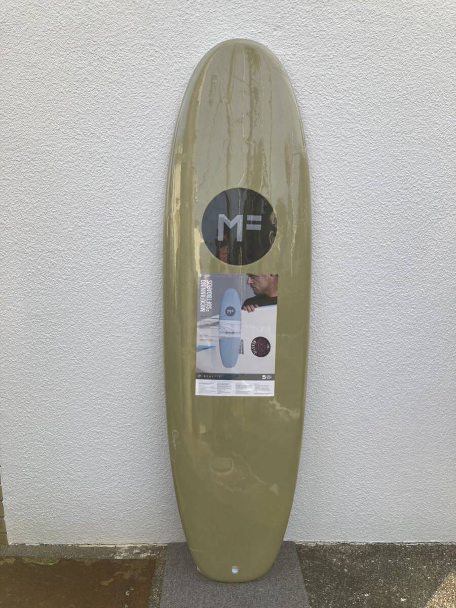 新品！未使用！MF SOFT BOARD BEASTIE SOY FCS2 TRI 6’0” 37.011LSOFT TOP構造 ソフトフィン付き_画像2