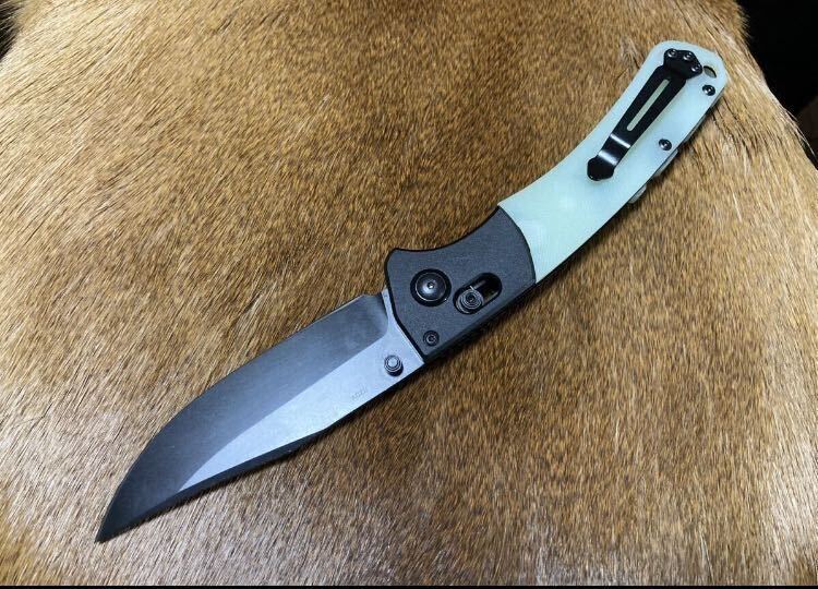 Benchmade ベンチメイド15080 ① // ブッシュクラフト キャンプ アウトドア ボルダリング の画像4