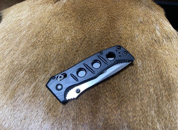 Benchmade ベンチメイド 273FE-2 ブラックカラー // ブッシュクラフト キャンプ アウトドア ボルダリング の画像1