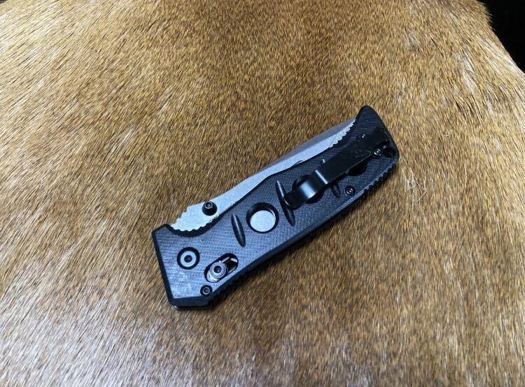 Benchmade ベンチメイド 273FE-2 ブラックカラー // ブッシュクラフト キャンプ アウトドア ボルダリング の画像2