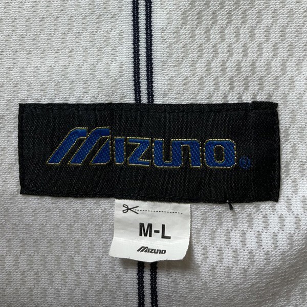 野球マニアに! 侍ジャパン 日本代表 アテネ五輪 2004年 MIZUNO ミズノ ベースボールシャツ ユニフォーム 中島 3番 ホワイト 白 M L メンズ_画像6