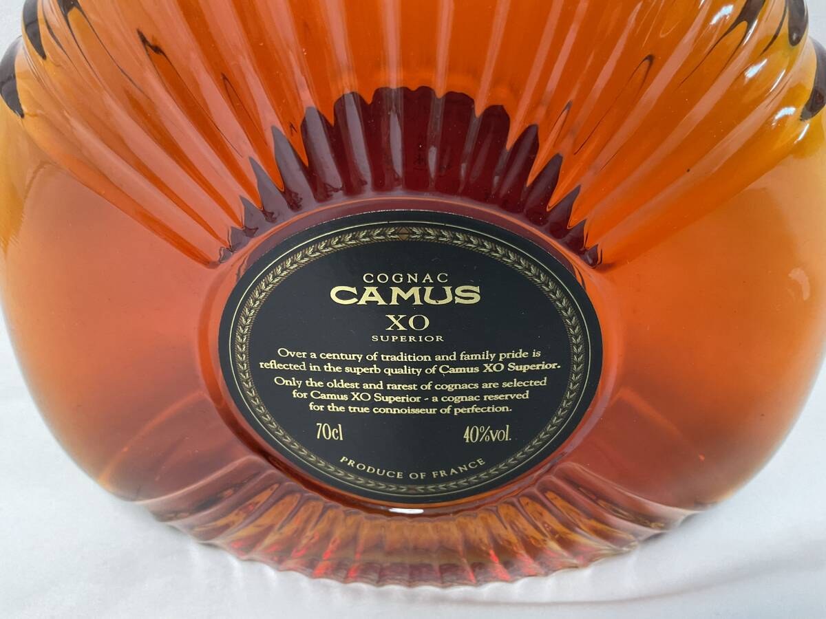 ■CAMUS XO SUPERIOR カミュ オールドコニャック 700ml 40% 未開栓_画像3