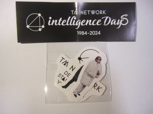 TM NETWORK（宇都宮隆　小室哲哉　木根尚登）【『ステッカーセット』】（Tour intelligence Days 1984-2024 デコガチャ）未開封_画像1