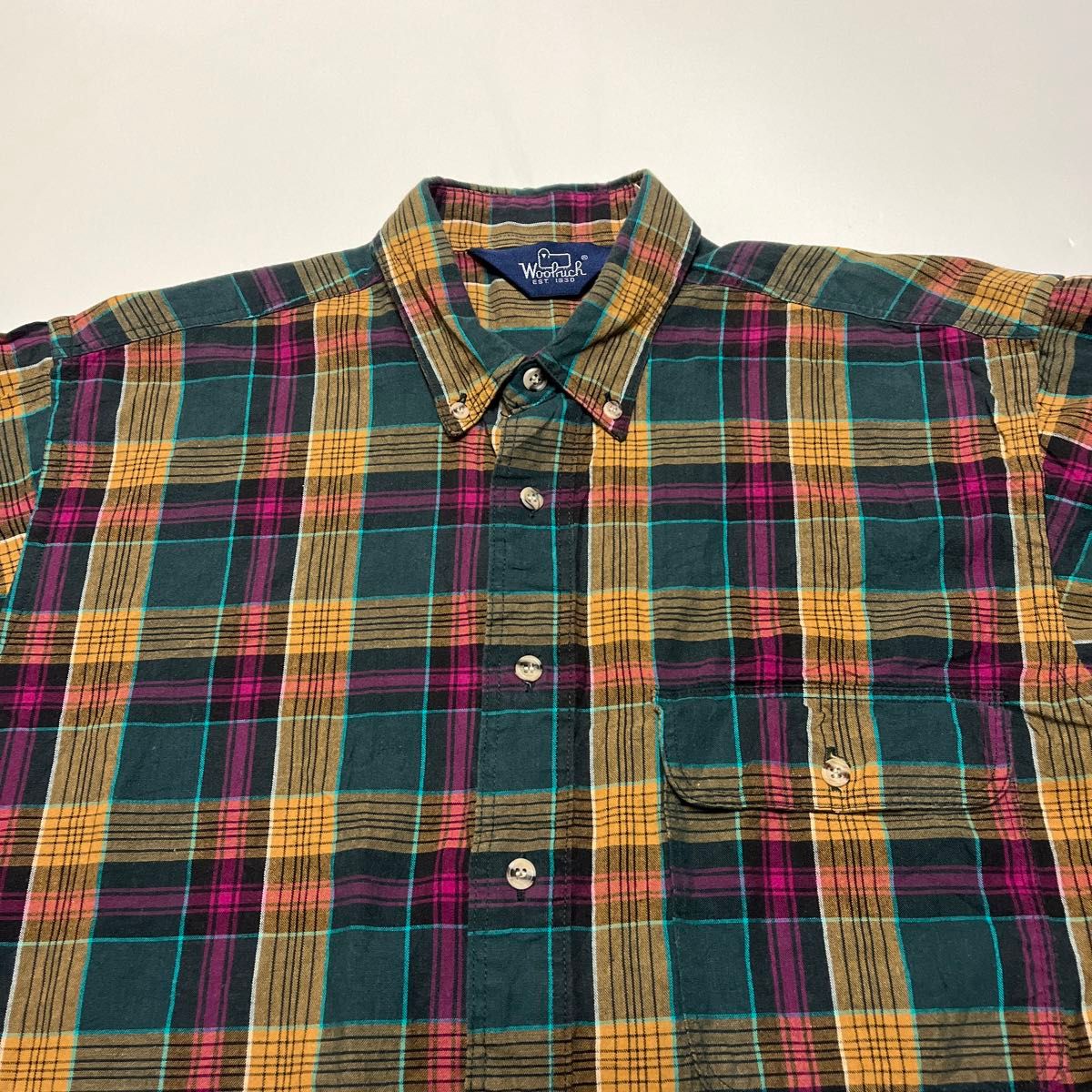 WOOLRICH ウールリッチ 長袖シャツ チェック M