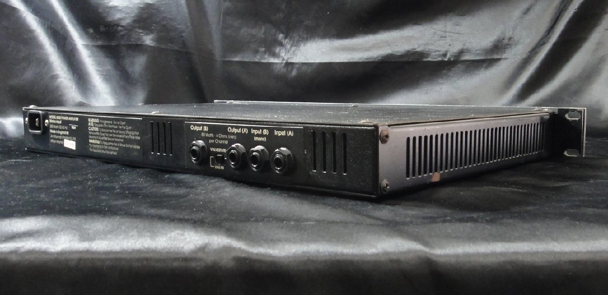 【中古】Marshall マーシャル Valvestate 8008 Stereo Power Amp ステレオ パワーアンプ JUNK ジャンク 現状渡しの画像5