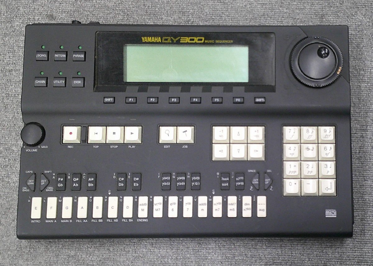  control number =c0681884[ used ]YAMAHA QY300 JUNK Yamaha music sequencer Junk present condition delivery 