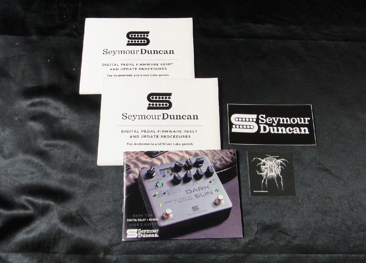 【中古】Seymour Duncan セイモア ダンカン Dark Sun Digital Delay & Reverb デジタルディレイ＆リバーブ JUNK ジャンク 現状渡しの画像9