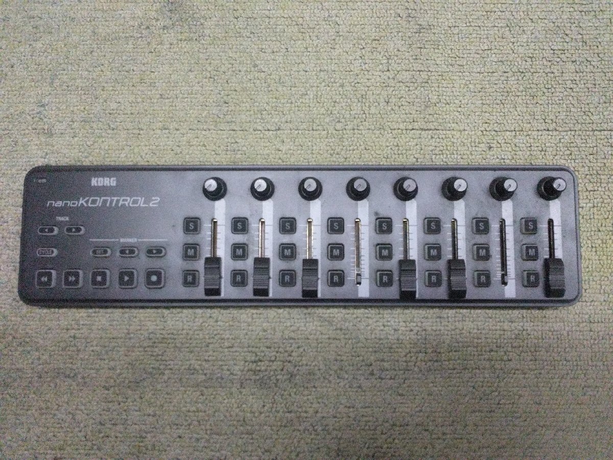 管理番号=c0673698【中古】KORG nano KONTROL2 JUNK コルグ ジャンク 現状渡しの画像1