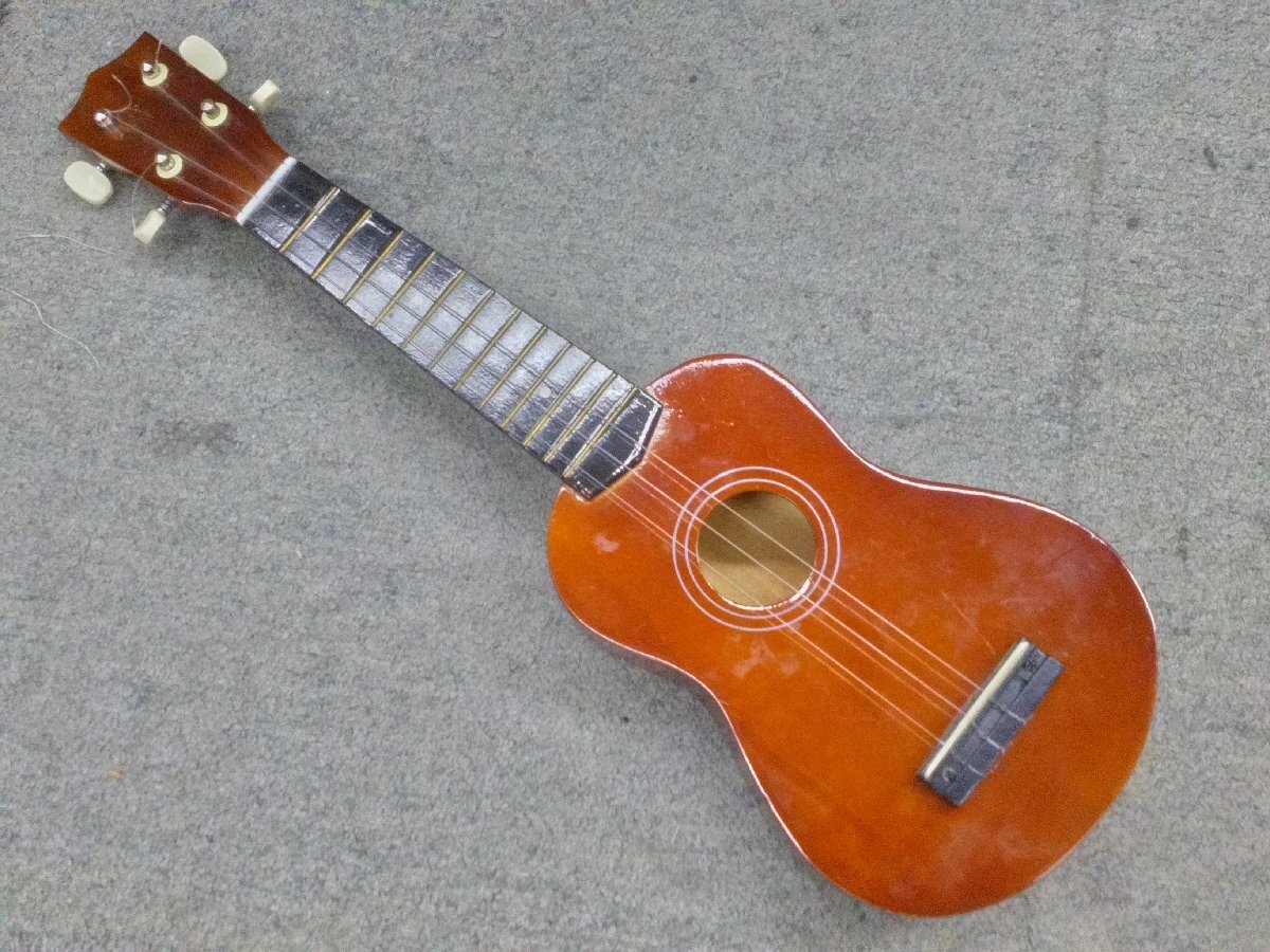 管理番号=c0674794【中古】MINI GUITAR&UKULELE 4本SET JUNK ウクレレ ジャンク 現状渡しの画像2