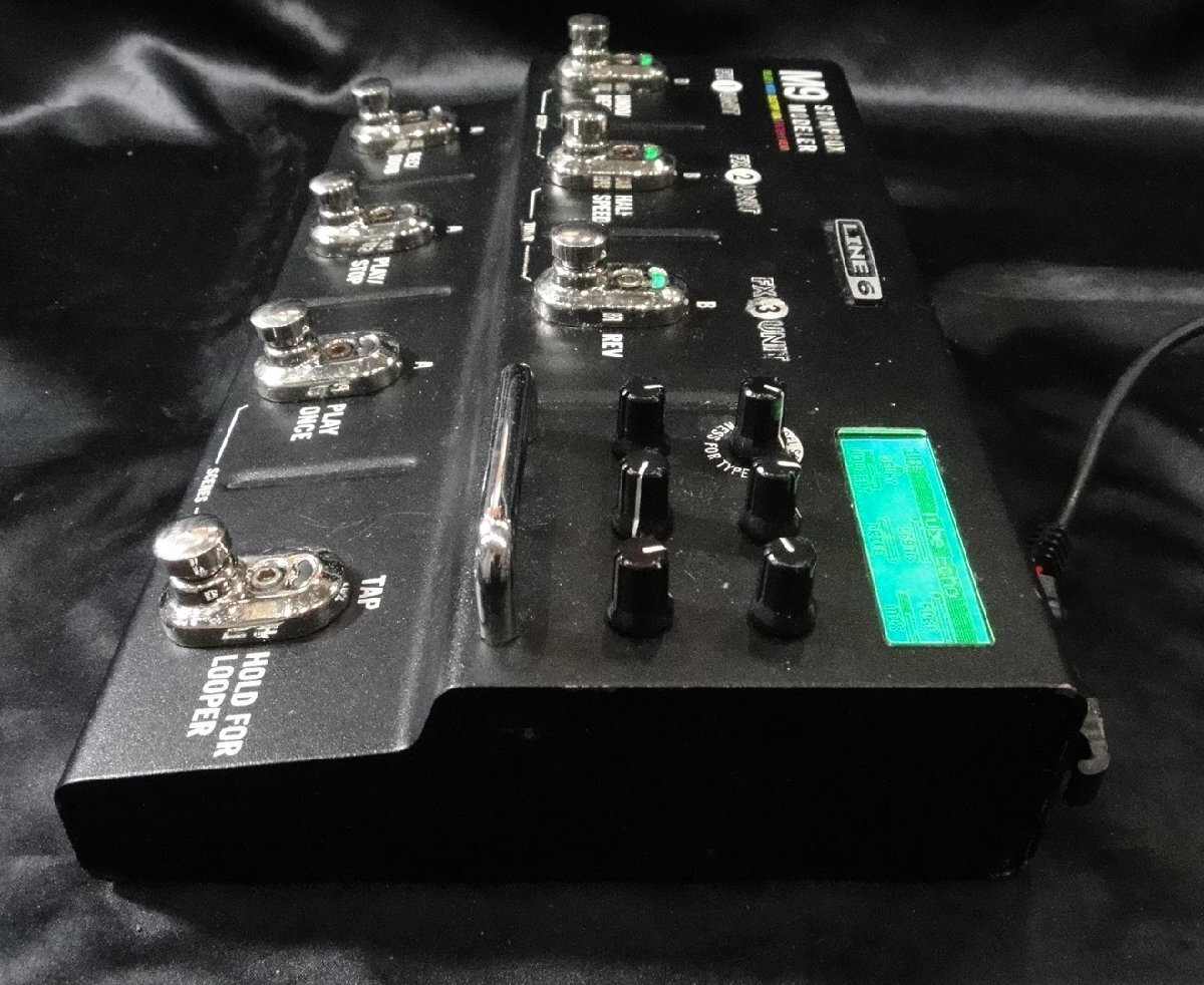 【中古】LINE6 ライン6 M9 Stompbox Modeler マルチエフェクター JUNK ジャンク 現状渡しの画像3