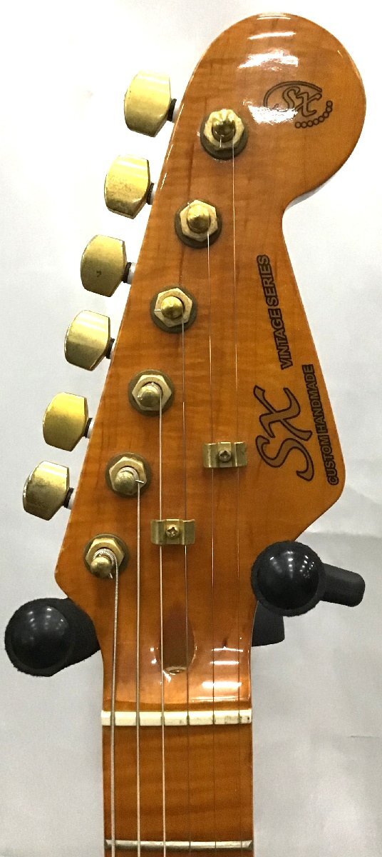 【中古】SX Guitars エスエックス SST Limited ASH ストラトキャスター エレキギター ノーメンテ 現状渡しの画像3