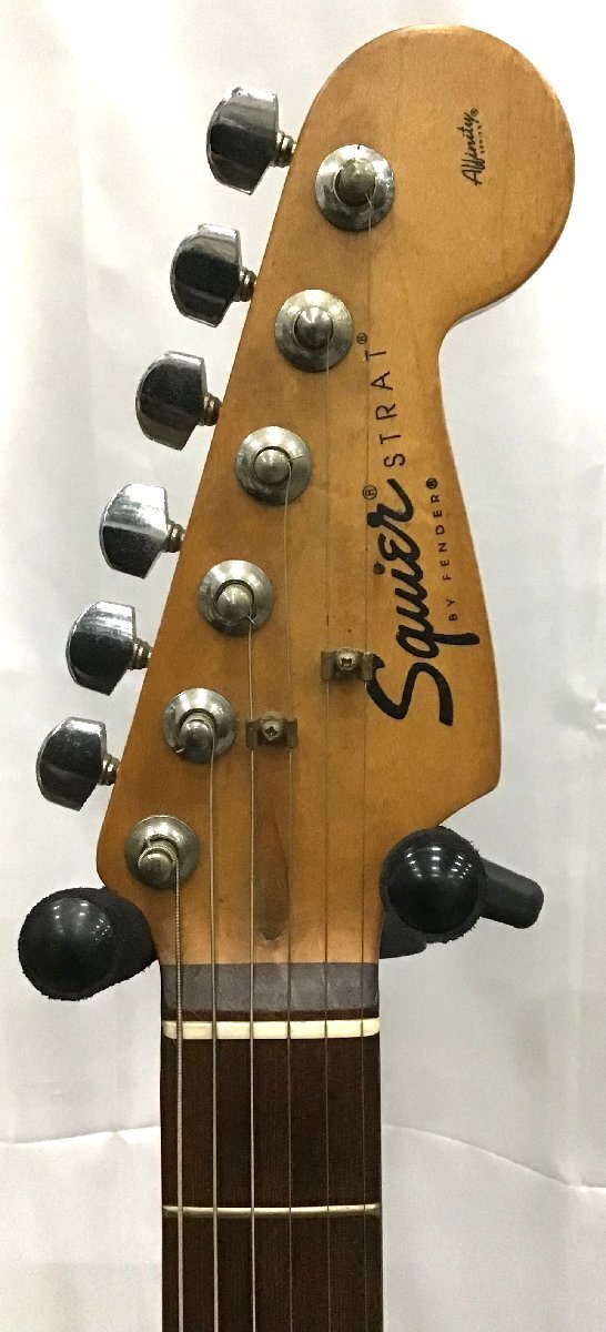 【中古】Squier スクワイヤー Affinity Stratocaster ストラトキャスター エレキギター JUNK ジャンク 現状渡しの画像3