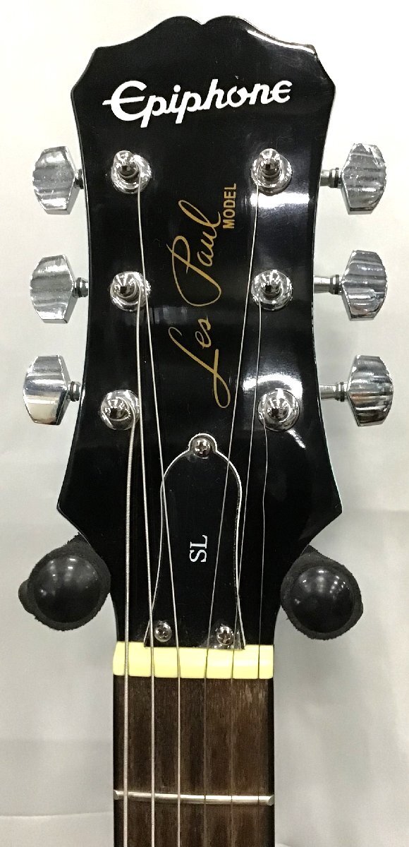 【中古】Epiphone エピフォン Les Paul SL レスポール エレキギター ノーメンテ 現状渡しの画像3