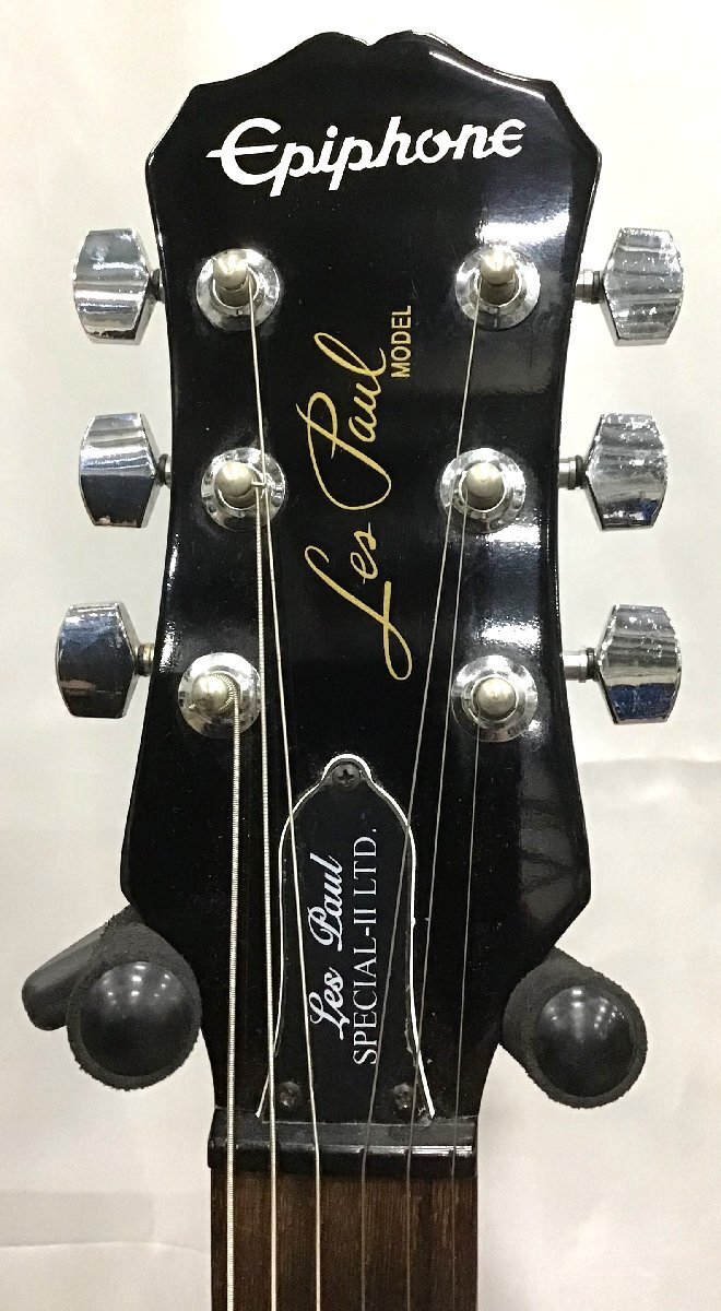 【中古】Epiphone エピフォン Limited Edition Les Paul Special-Ⅱ レスポール エレキギター ノーメンテ 現状渡しの画像3