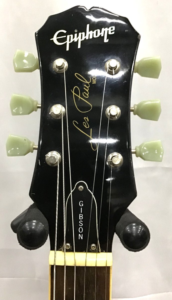 【中古】Epiphone エピフォン Les Paul Studio Standard レスポール エレキギター JUNK ジャンク 現状渡しの画像3