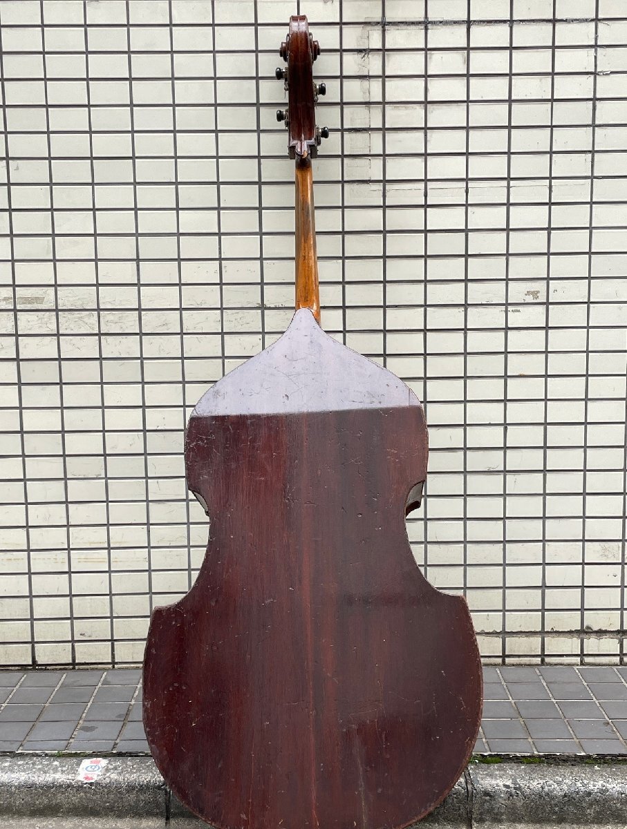 [ pickup limitation *Pick-up only*We do not deliver][ used ] Manufacturers unknown Contrabass JUNK contrabass Junk present condition delivery 