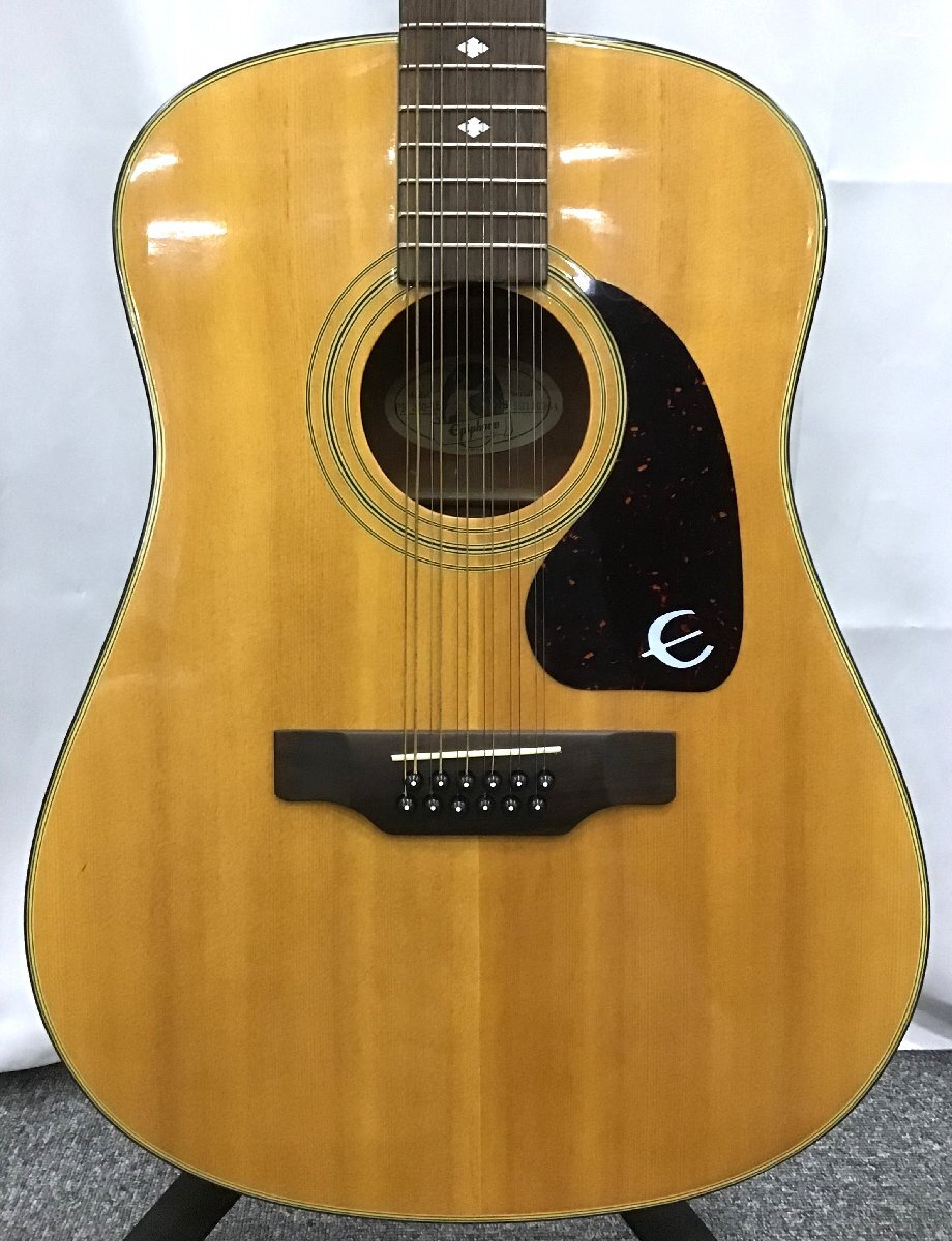【中古】Epiphone エピフォン PR350-12 12弦 アコースティックギター JUNK ジャンク 現状渡しの画像1