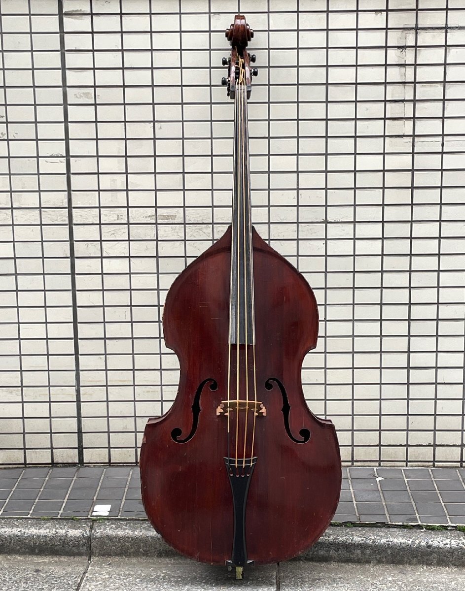 [ pickup limitation *Pick-up only*We do not deliver][ used ] Manufacturers unknown Contrabass JUNK contrabass Junk present condition delivery 