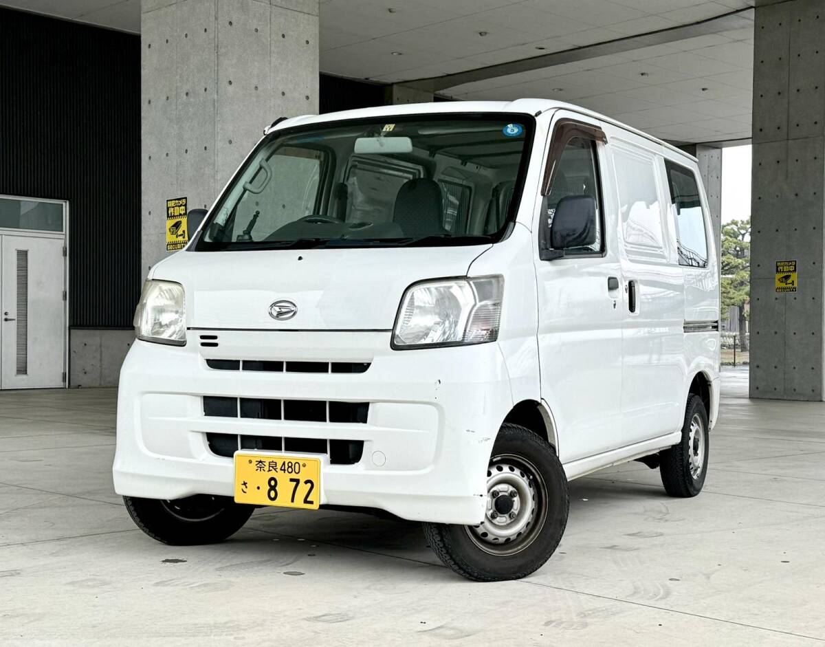 平成24年 ダイハツ ハイゼット カーゴ バン 車検6年11月まで! オートマ! 機関良好! タイチェーン! 売り切り!の画像1