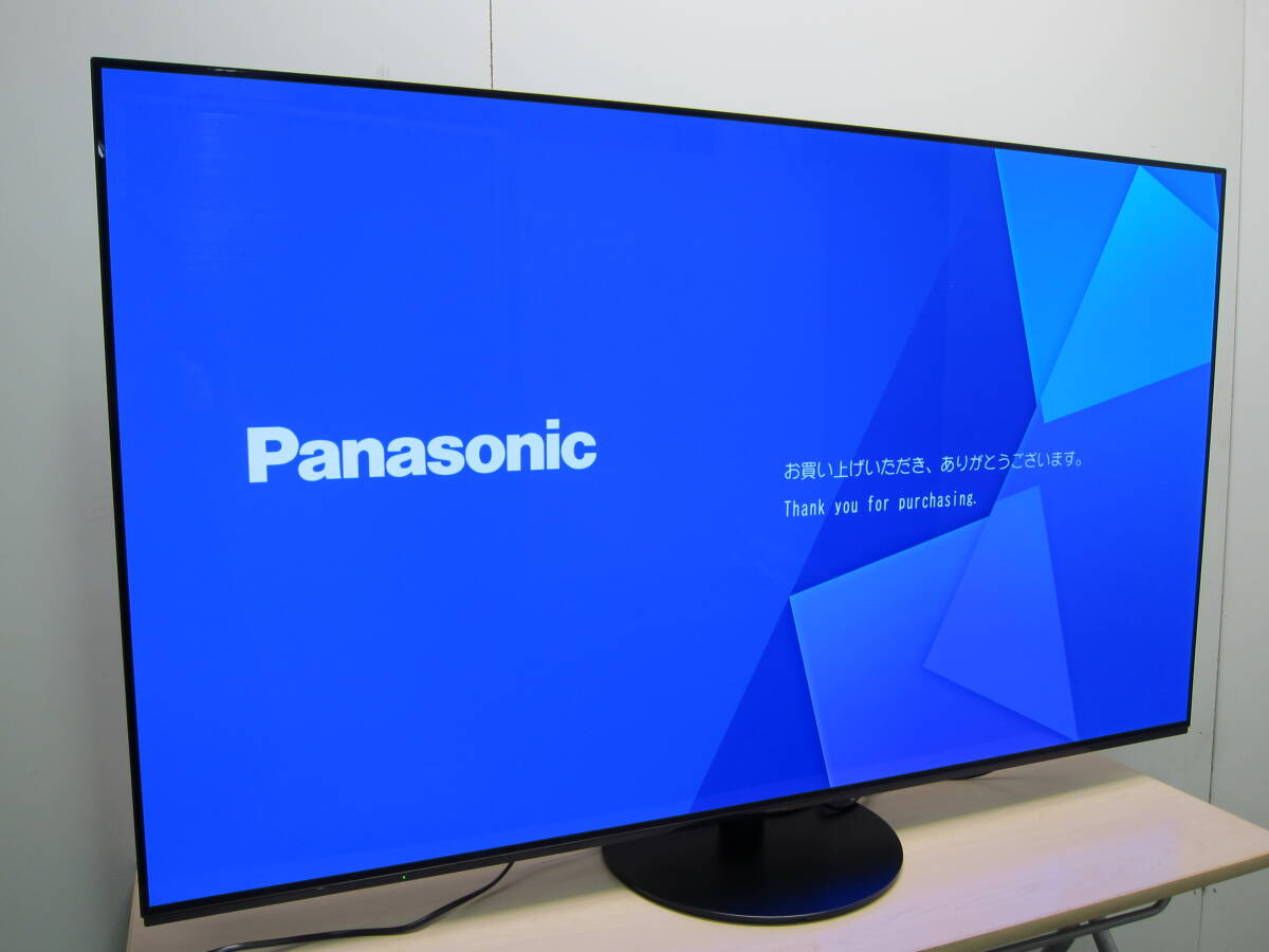 直接引取/自社配送限定【2021年製 Panasonic 65V型 4K有機ELテレビ TH-65JZ1000】パナソニック 動作確認済 中古品の画像4