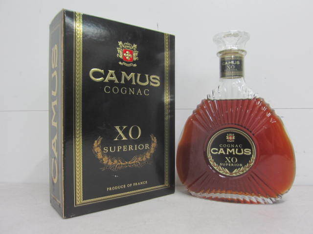 【古酒 未開栓】長期保管品 CAMUS カミュ XO SUPERIOR スーペリオ ブランデー コニャック 700ml_画像1