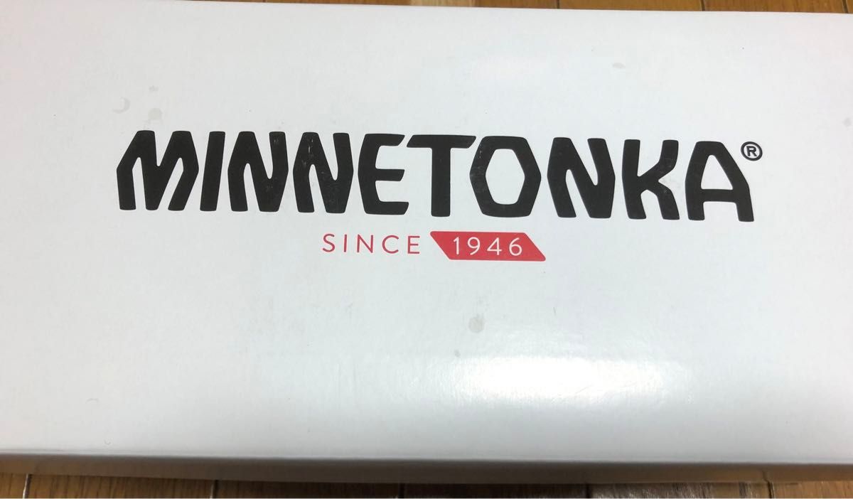 新品　MINNETONKA ミネトンカ モカシン 24cm ブラック