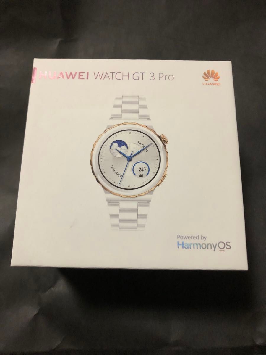 展示品　保証あり　HUAWEI WATCH GT3 pro セラミック　エレガントモデル 43mm　スマートウォッチ