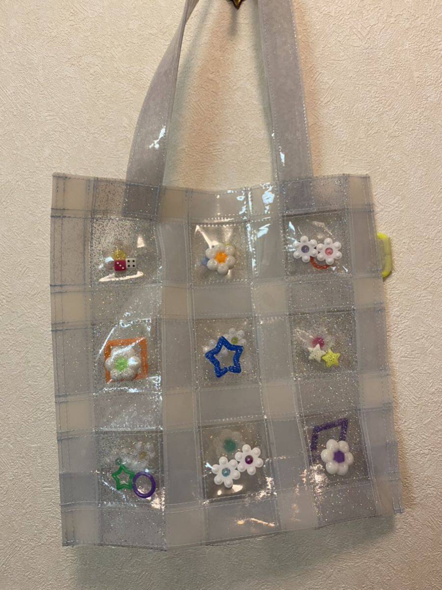 Yuriko eto PVC tote bag トートバッグ レトロ 平成 Yuriko eto PVC tote bag トートバッグ レトロ 平成