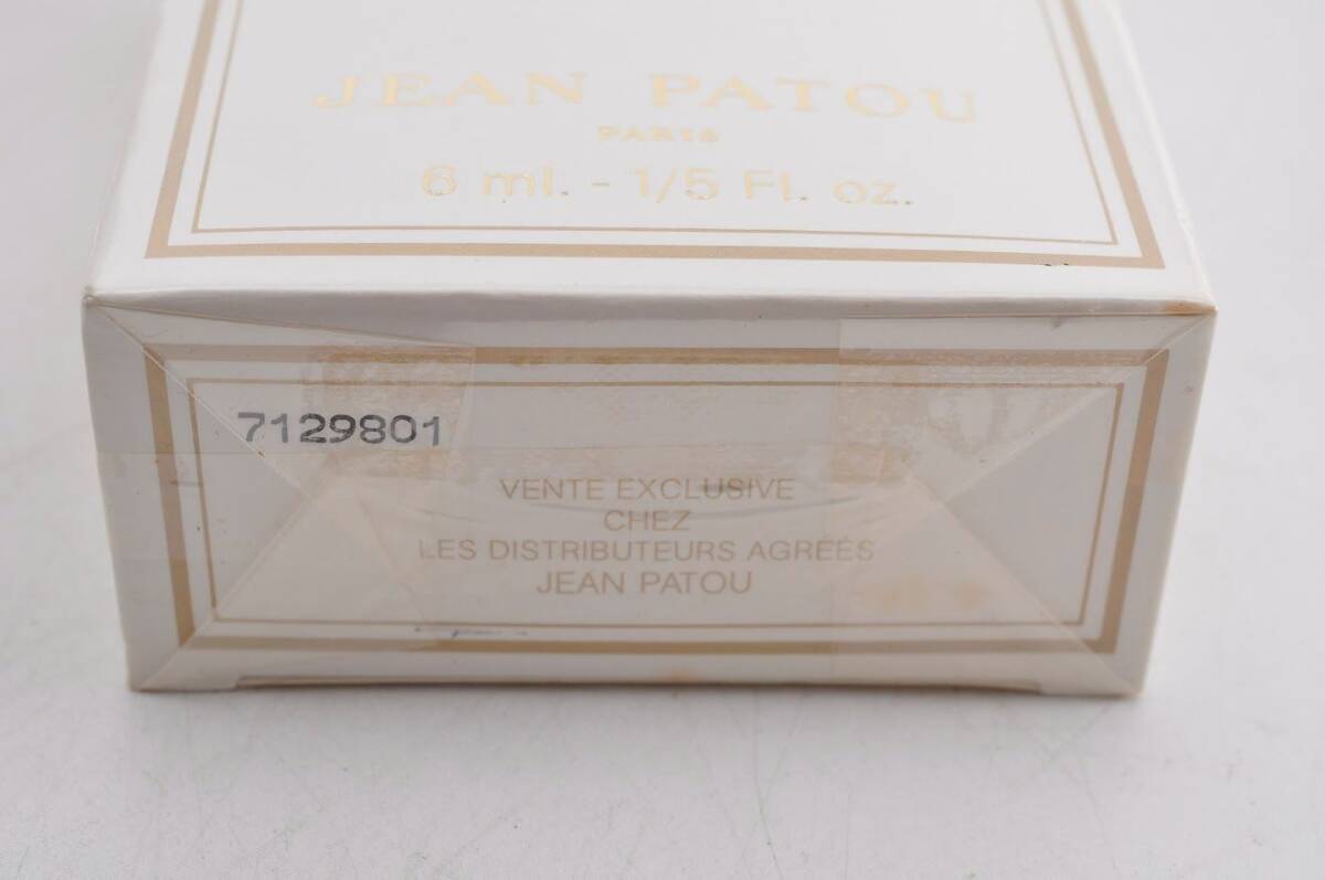 未開封 6ml JEAN PATOU ジャン パトゥ JOY PARFUM ジョイ パルファム 香水 セット 箱付き a2036_画像4