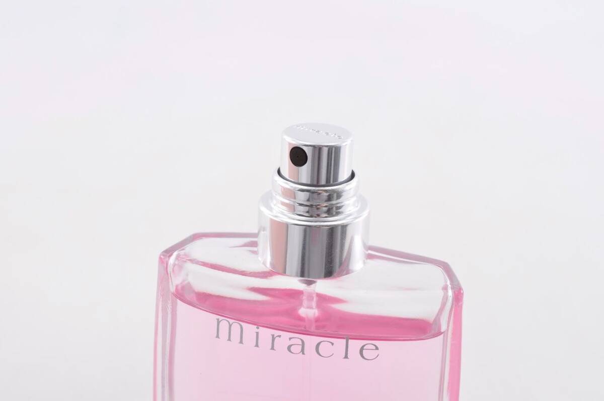 30ml LANCOME ランコム miracle Eau de PARFU ミラク オードパルファン 香水 ピンク スプレー フランス製 レディース 女性 a0318009_画像4