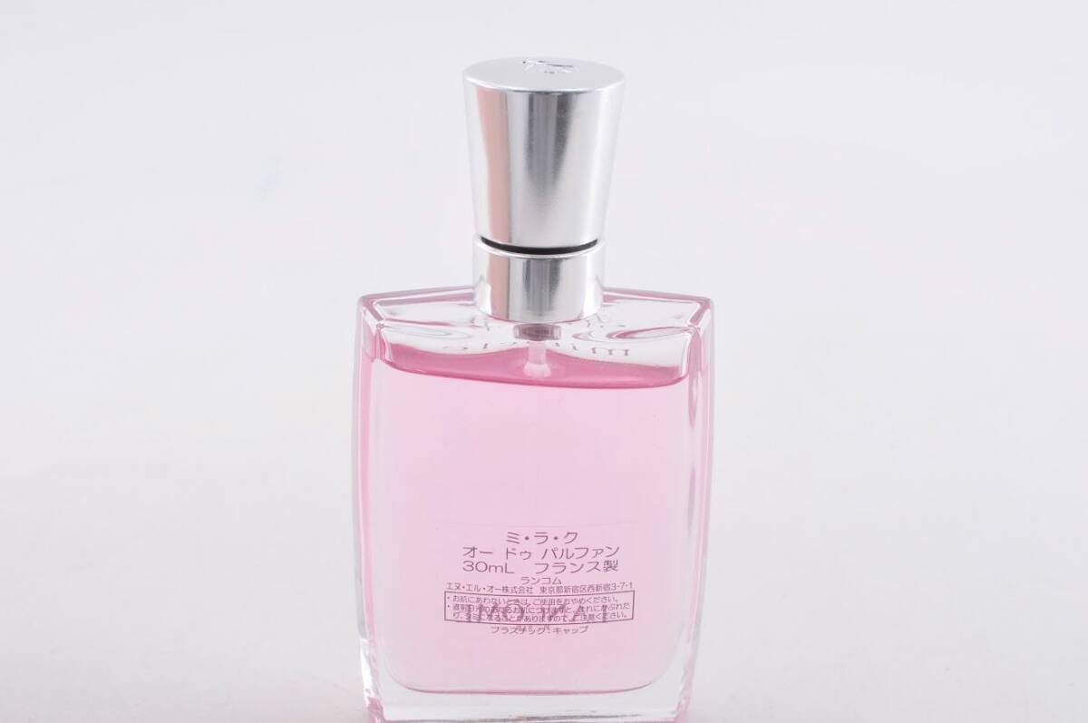 30ml LANCOME ランコム miracle Eau de PARFU ミラク オードパルファン 香水 ピンク スプレー フランス製 レディース 女性 a0318009_画像2