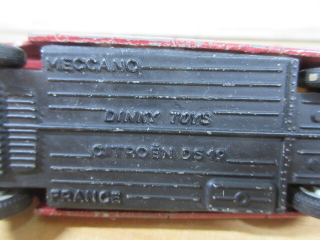 2D2-2[DINKY TOYS/ Dinky игрушки миникар 2 шт. комплект ]CITROEN DS19/CITROEN 500 1/43 текущее состояние товар подлинная вещь Vintage 