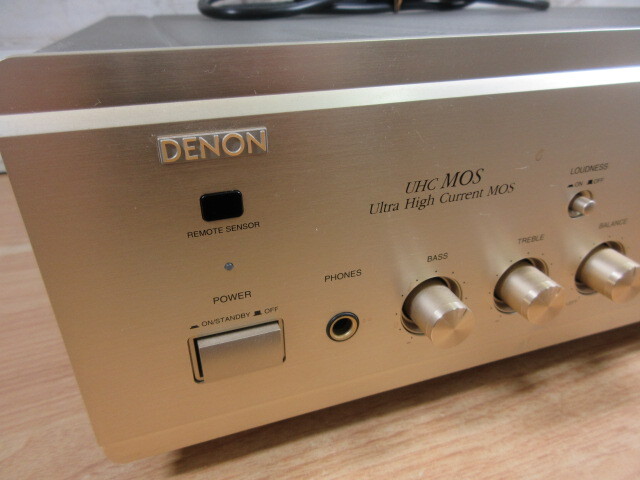 1ZC[DENON Denon PMA-1500R pre-main amplifier ] electrification has confirmed present condition goods Japan ko rom Via corporation audio equipment 