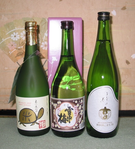 送料無料あり！上級地酒（まんさくの花/雪中梅）720ml×12本セット100円スタート_画像1