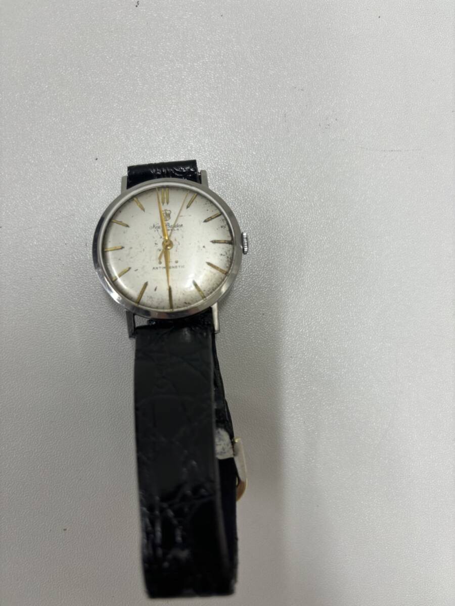 【稼動品】New Barden ニュー バーデン 1451 ANTIMAGNETIC メンズ 腕時計 手巻き の画像1