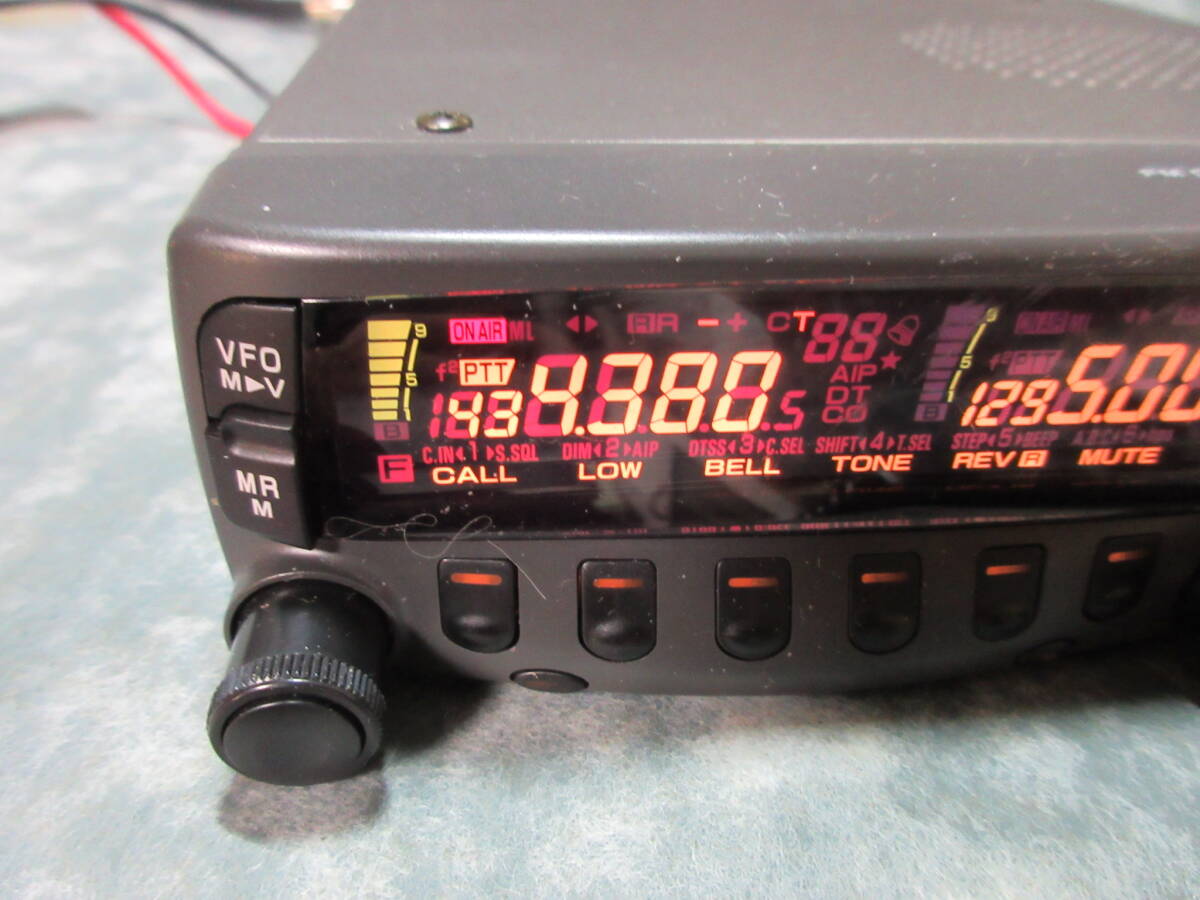 KENWOOD（ケンウッド） TM-833V  430Mhz/1200Mhz FM DUALBANDER機 JARD保証認定機 送料無料の画像2