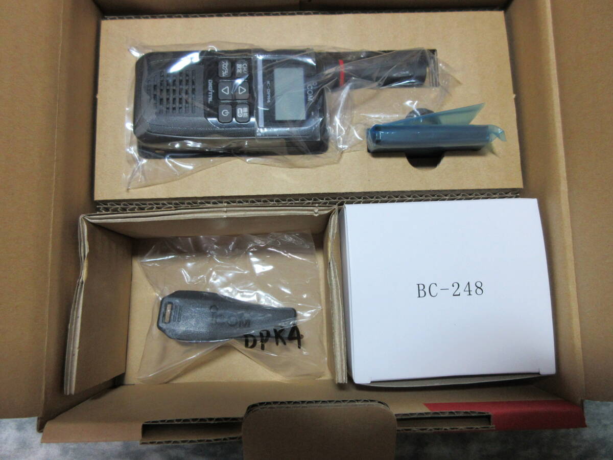 【動作OK】アイコム ICOM デジタル簡易無線機 IC-DPR4 【元箱あり】の画像5