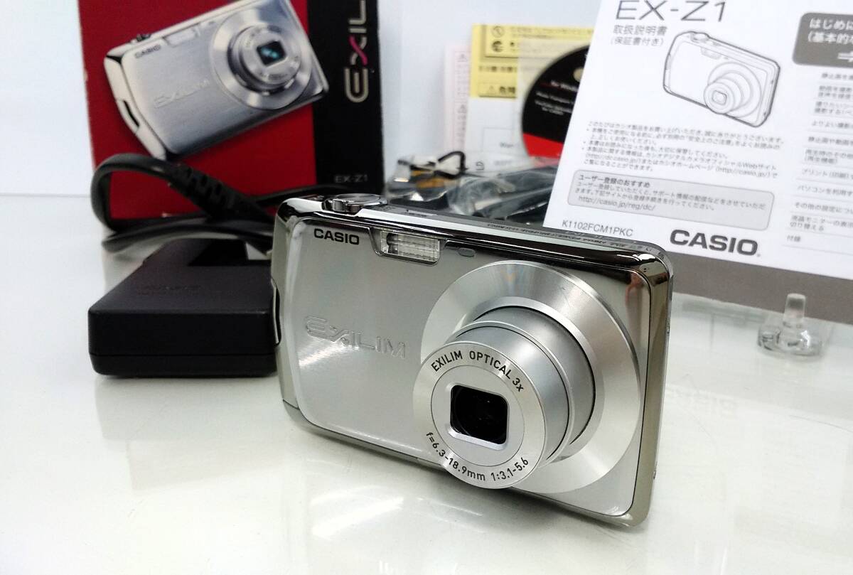 K/ CASIO EXILIM EX-Z1 カシオ コンパクト デジタル カメラ デジカメ 0423-3の画像1